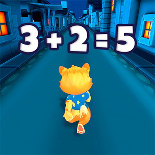 Toon Math: Endless Run and Math Games